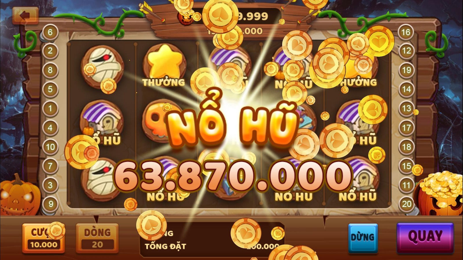 Luật chơi game nổ hũ đổi thưởng