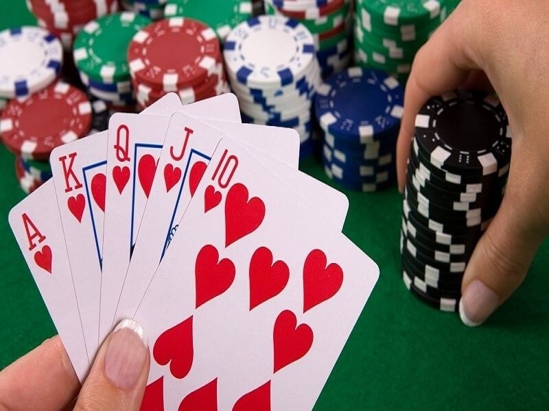 Sảnh chúa là bộ bài mạnh nhất trong Poker