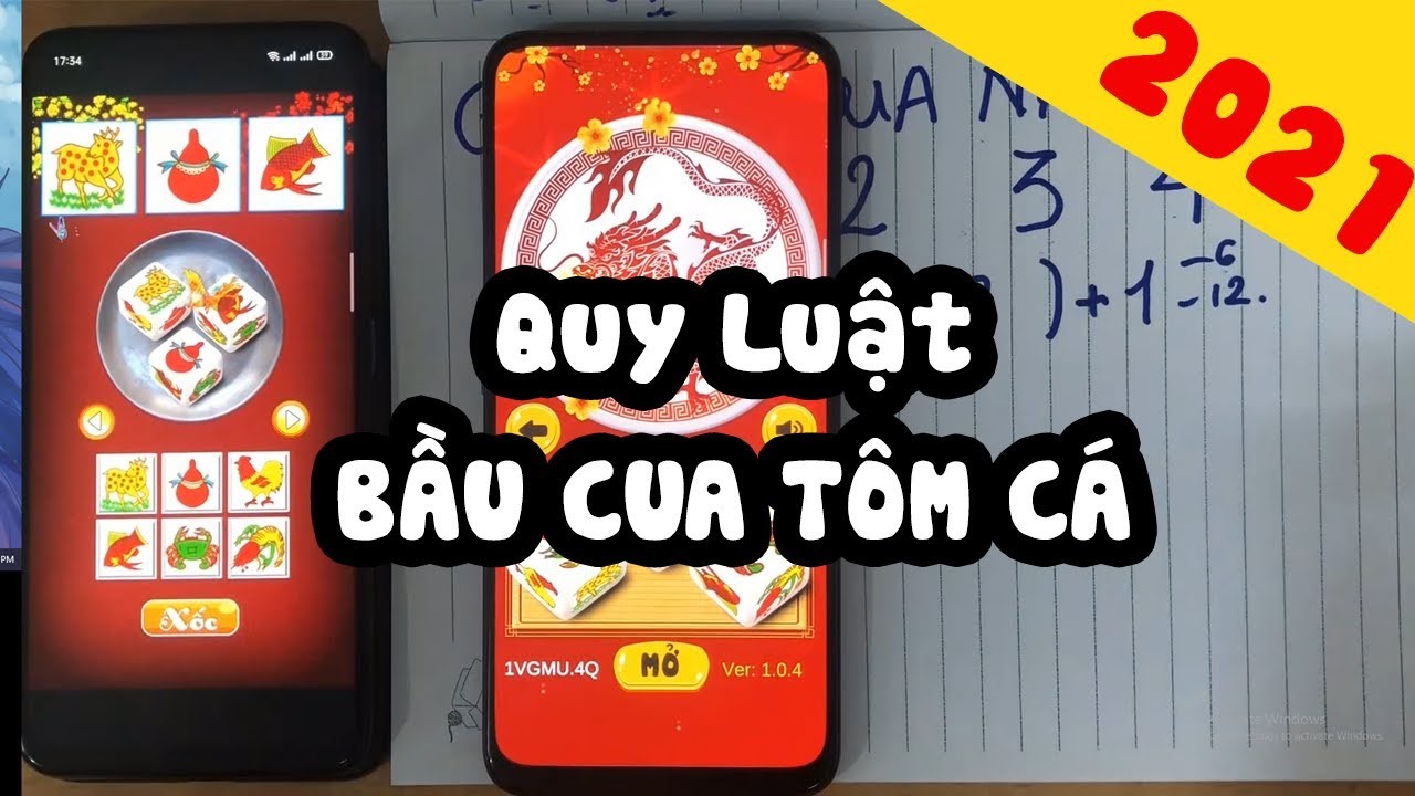 Luật chơi bầu cua tôm cá chi tiết 