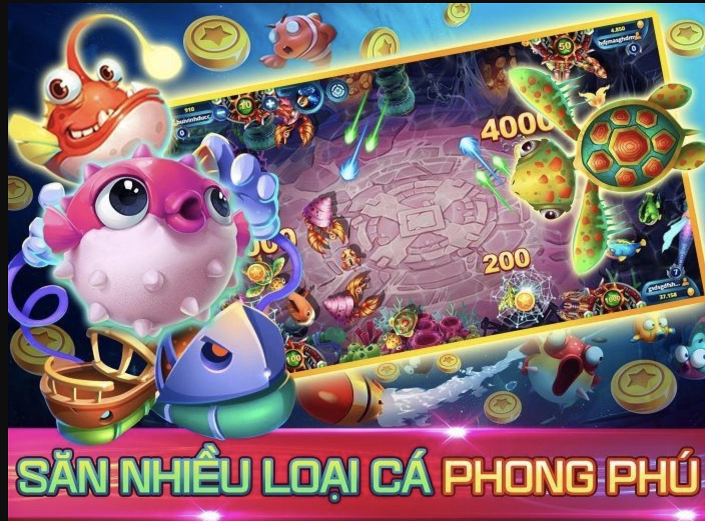 Bắn cá vnc - Game bắn cá đổi thưởng uy tín số 1 hiện nay